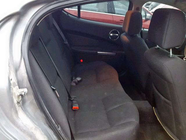 2G2WP552581107143 - 2008 PONTIAC GRAND PRIX Сұр фото 6