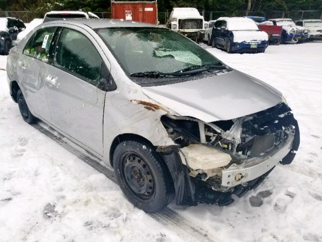 JTDBT923771150297 - 2007 TOYOTA YARIS SILVER photo 1