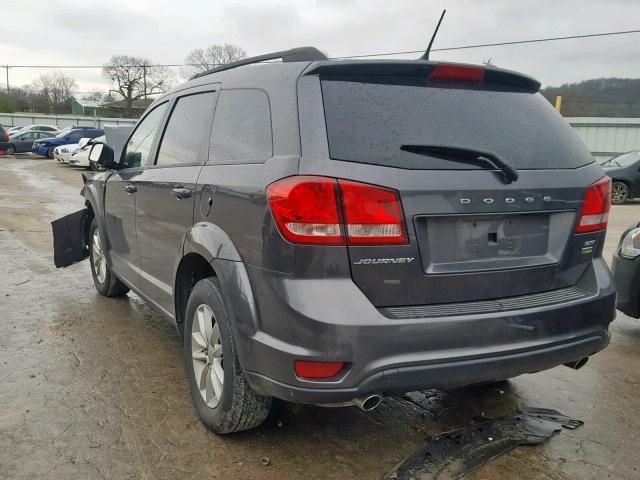 3C4PDCBG7GT137223 - 2016 DODGE JOURNEY SX GRAY photo 3