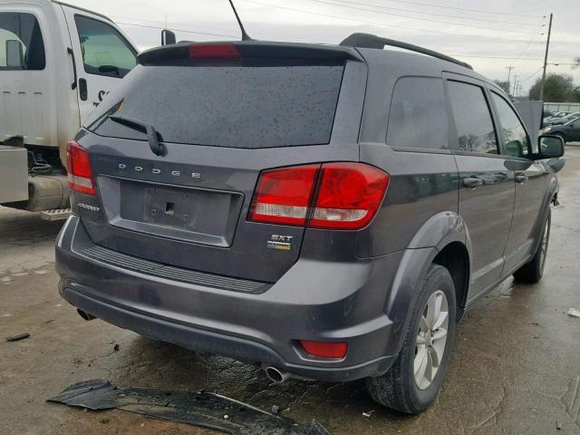 3C4PDCBG7GT137223 - 2016 DODGE JOURNEY SX GRAY photo 4