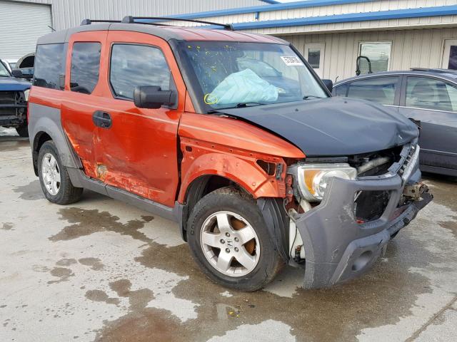 5J6YH18503L021770 - 2003 HONDA ELEMENT EX ORANGE photo 1