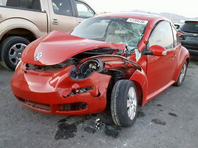 3VWRG3AG0AM017621 - 2010 VOLKSWAGEN NEW BEETLE Qırmızı foto 2