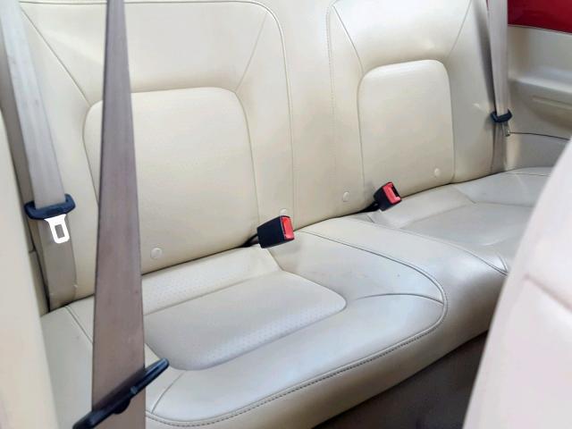 3VWRG3AG0AM017621 - 2010 VOLKSWAGEN NEW BEETLE Qırmızı foto 6