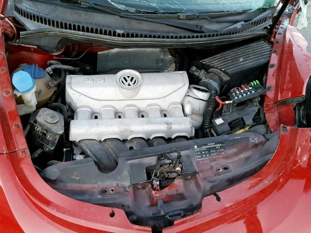 3VWRG3AG0AM017621 - 2010 VOLKSWAGEN NEW BEETLE Qırmızı foto 7