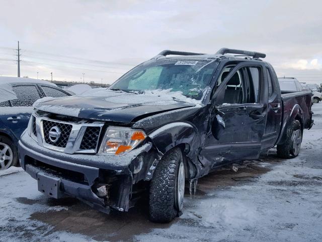 1N6AD09W37C418025 - 2007 NISSAN FRONTIER C BLACK photo 2