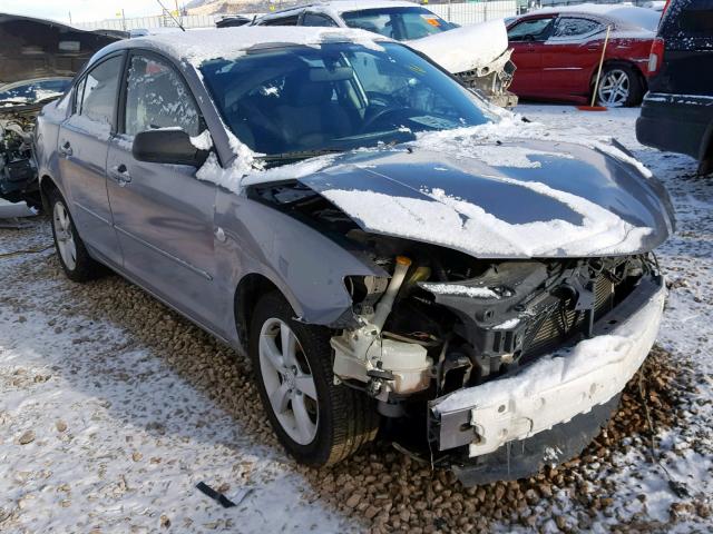 JM1BK32F761466176 - 2006 MAZDA 3 I GRAY photo 1