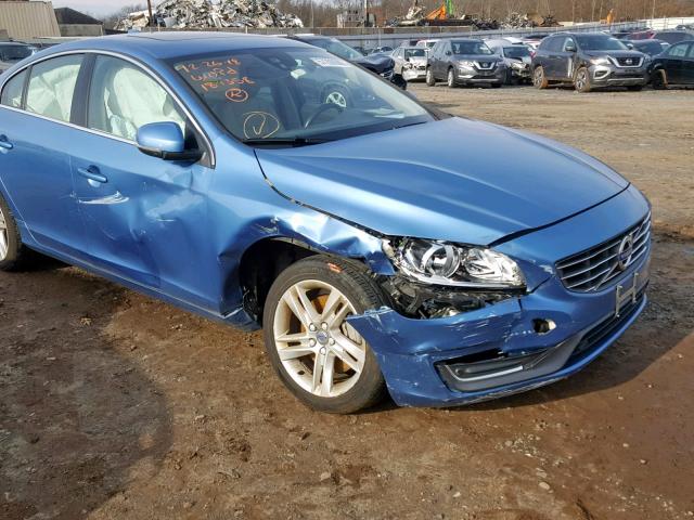 YV1612TKXF2360433 - 2015 VOLVO S60 PREMIE BLUE photo 9