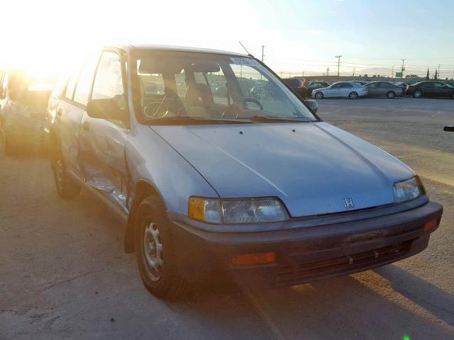 JHMEE2856KS002702 - 1989 HONDA CIVIC BLUE photo 1