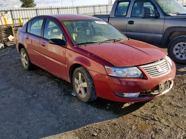 1G8AL55F57Z159537 - 2007 SATURN ION LEVEL BURGUNDY photo 1