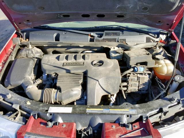 1G8AL55F57Z159537 - 2007 SATURN ION LEVEL BURGUNDY photo 7