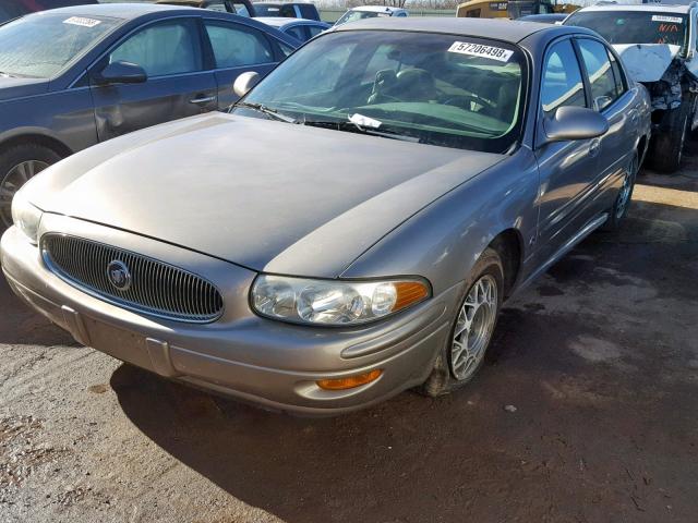 1G4HP54K614282772 - 2001 BUICK LESABRE CU BEIGE photo 2