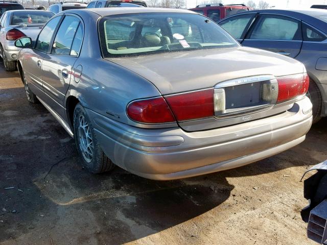 1G4HP54K614282772 - 2001 BUICK LESABRE CU BEIGE photo 3