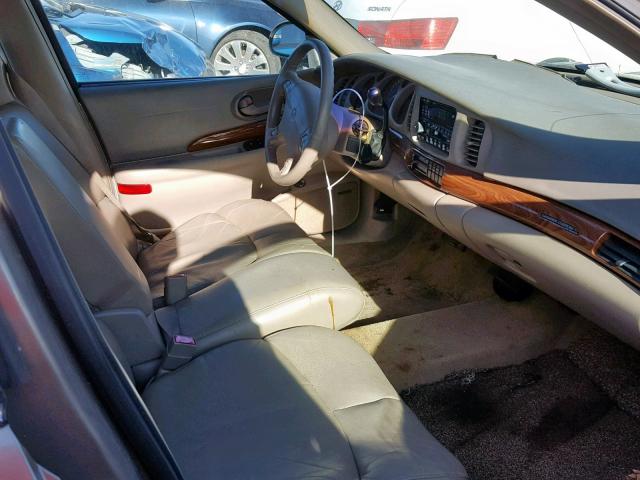 1G4HP54K614282772 - 2001 BUICK LESABRE CU BEIGE photo 5