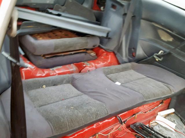 2HGEJ6341TH108763 - 1996 HONDA CIVIC DX RED photo 6