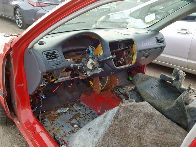 2HGEJ6341TH108763 - 1996 HONDA CIVIC DX RED photo 9