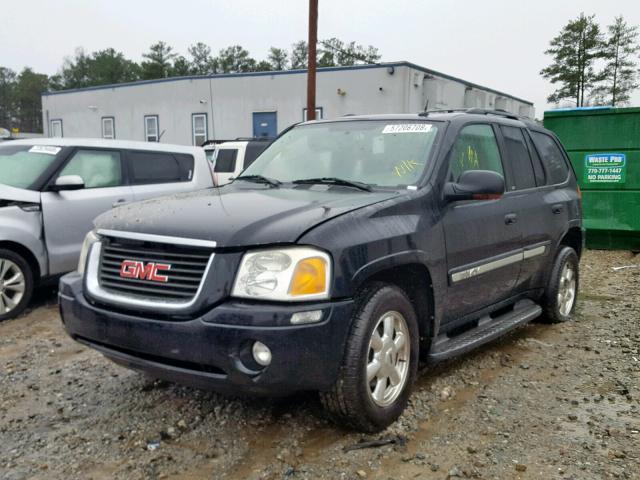 1GKDS13S842427939 - 2004 GMC ENVOY BLACK photo 2