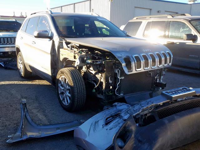 1C4PJLCB8FW700350 - 2015 JEEP CHEROKEE L GRAY photo 1