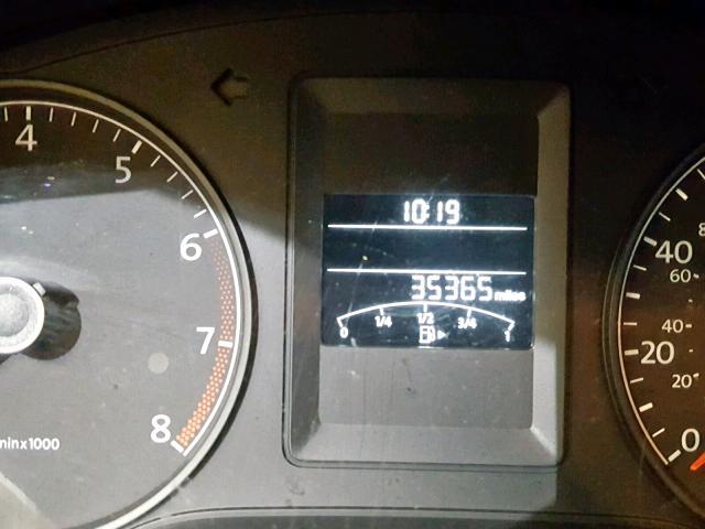 3VW2K7AJ9EM220788 - 2014 VOLKSWAGEN JETTA BASE 红色 照片 8