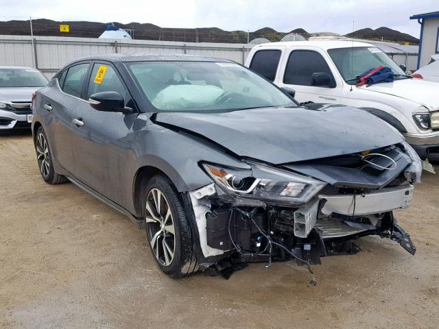 1N4AA6AP3JC385494 - 2018 NISSAN MAXIMA 3.5 GRAY photo 1