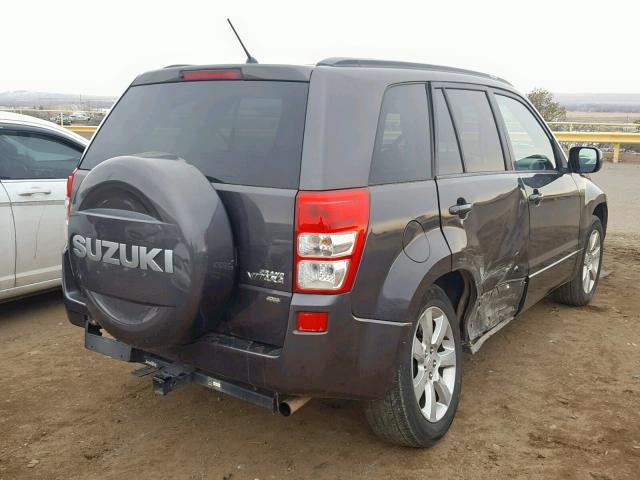 JS3TD0D72B4100199 - 2011 SUZUKI GRAND VITA CHARCOAL photo 4