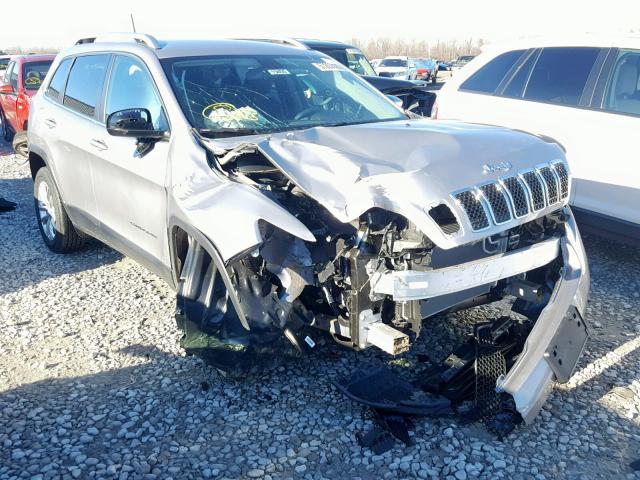 1C4PJLCB6KD205327 - 2019 JEEP CHEROKEE L GRAY photo 1