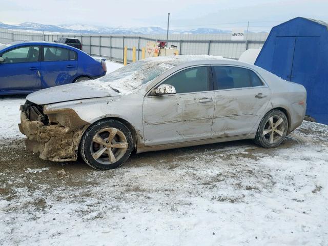 1G1ZC5EU7BF377554 - 2011 CHEVROLET MALIBU 1LT 银色 照片 9