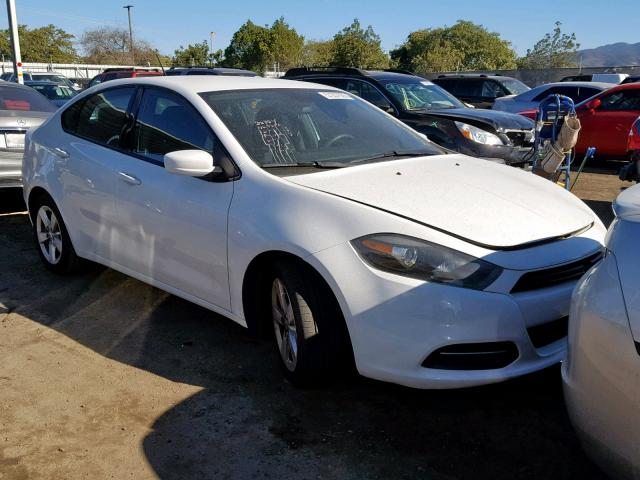 1C3CDFBB3GD629715 - 2016 DODGE DART SXT WHITE photo 1