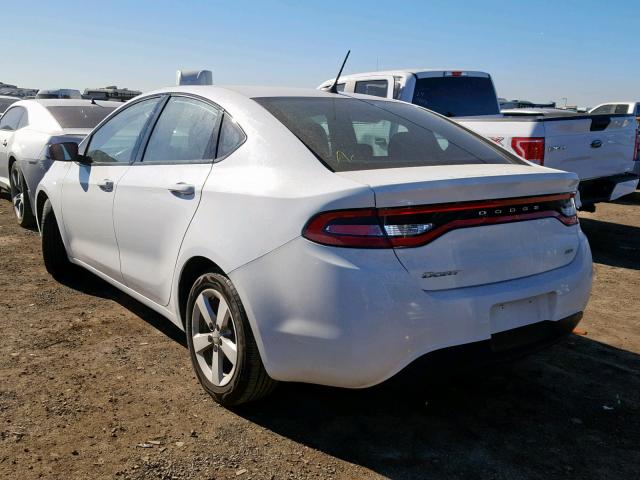 1C3CDFBB3GD629715 - 2016 DODGE DART SXT WHITE photo 3