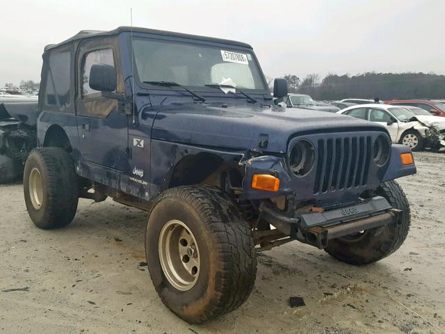 1J4FA39S66P707286 - 2006 JEEP WRANGLER X BLACK photo 1