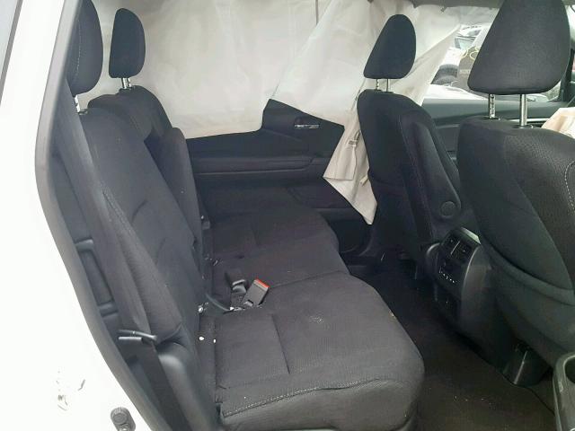 5FNYF5H3XJB003732 - 2018 HONDA PILOT EX WHITE photo 6