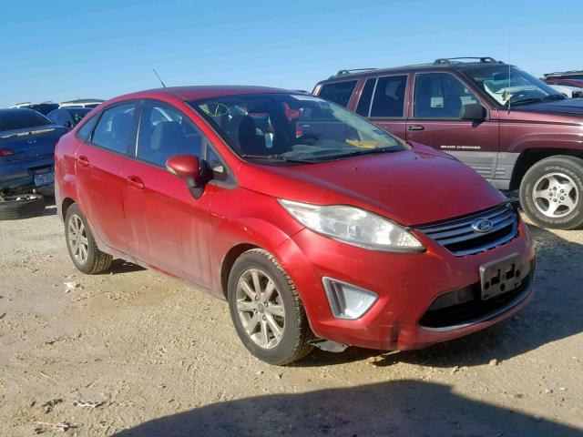 3FADP4CJ2CM216643 - 2012 FORD FIESTA SEL RED photo 1