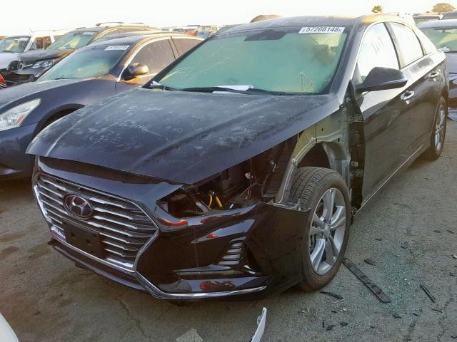 5NPE34AF3JH657712 - 2018 HYUNDAI SONATA SPO BLACK photo 2