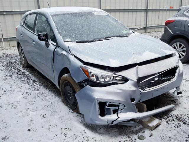 4S3GTAA64K1711454 - 2019 SUBARU IMPREZA BLUE photo 1