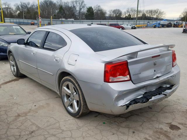 2B3CA9CVXAH316073 - 2010 DODGE CHARGER RA SILVER photo 3