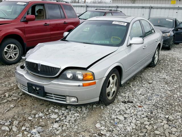 1LNHM87A4YY756704 - 2000 LINCOLN LS SILVER photo 2