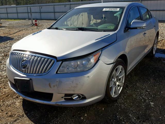 1G4GD5E32CF369104 - 2012 BUICK LACROSSE P SILVER photo 2