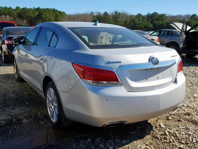 1G4GD5E32CF369104 - 2012 BUICK LACROSSE P SILVER photo 3