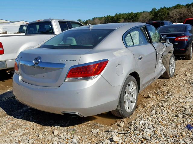 1G4GD5E32CF369104 - 2012 BUICK LACROSSE P SILVER photo 4