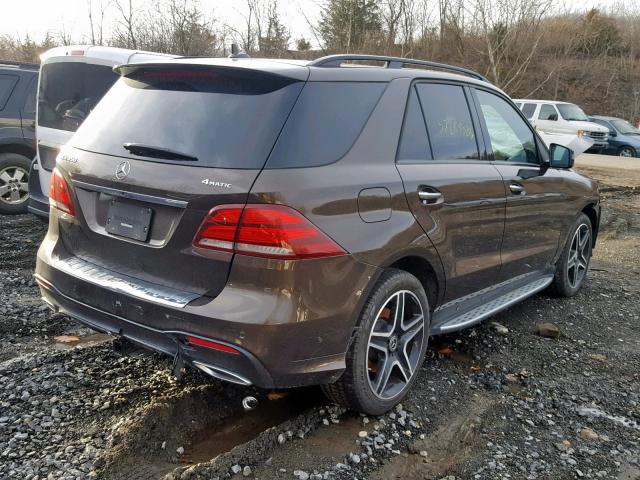 4JGDA5HB4JB075741 - 2018 MERCEDES-BENZ GLE 350 4M BLACK photo 4