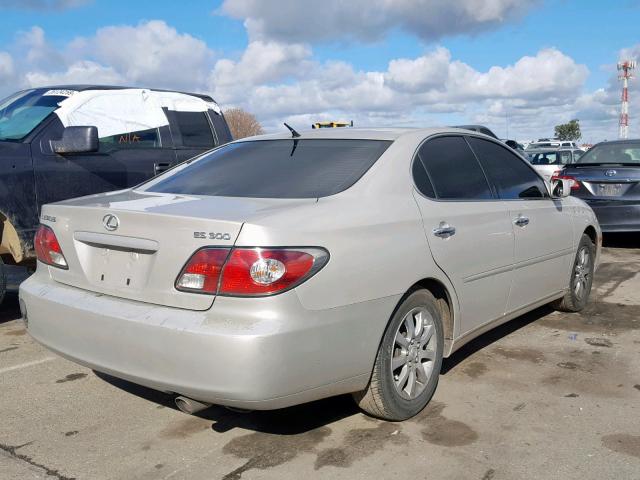 JTHBF30G320071085 - 2002 LEXUS ES 300 SILVER photo 4