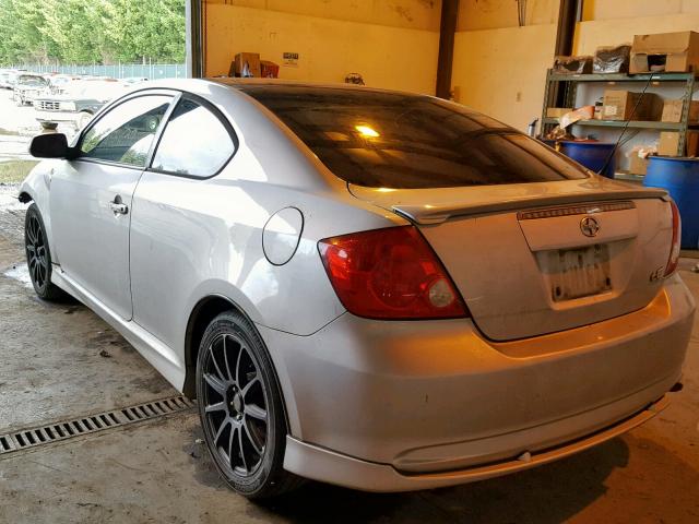 JTKDE177050058962 - 2005 TOYOTA SCION TC Gümüş foto 3