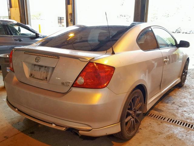 JTKDE177050058962 - 2005 TOYOTA SCION TC Gümüş foto 4