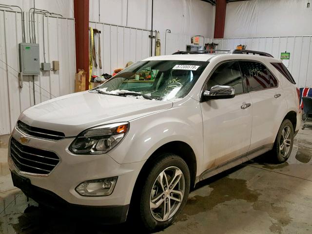 2GNFLGE31H6181830 - 2017 CHEVROLET EQUINOX PR WHITE photo 2