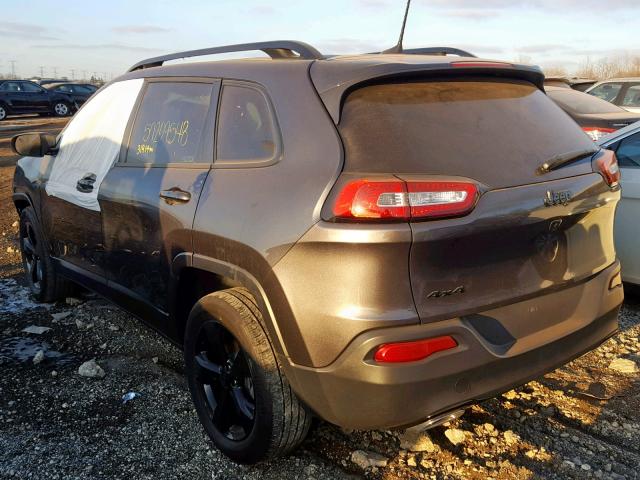 1C4PJMDS7GW349078 - 2016 JEEP CHEROKEE L GRAY photo 3