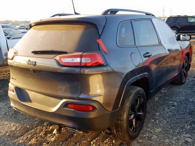 1C4PJMDS7GW349078 - 2016 JEEP CHEROKEE L GRAY photo 4