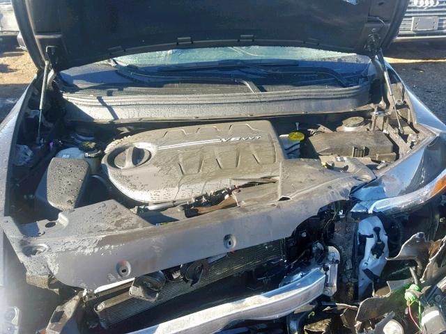 1C4PJMDS7GW349078 - 2016 JEEP CHEROKEE L GRAY photo 7