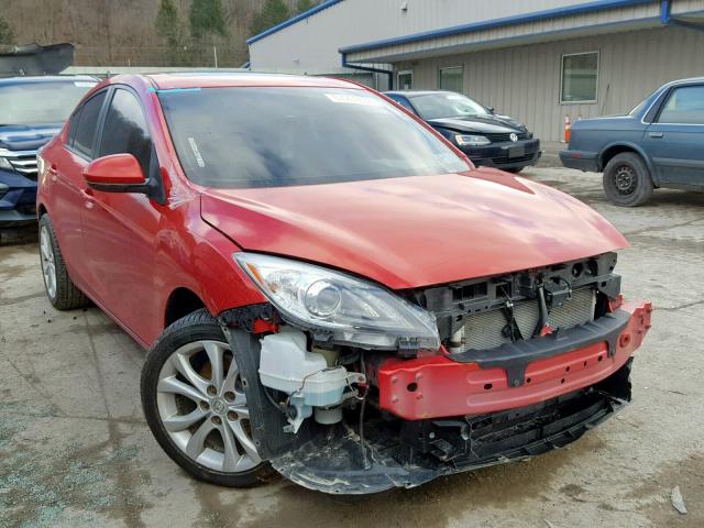 JM1BL1U63B1378122 - 2011 MAZDA 3 S RED photo 1