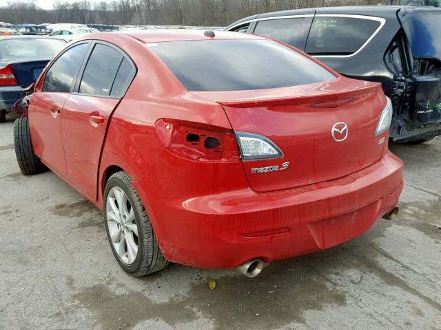 JM1BL1U63B1378122 - 2011 MAZDA 3 S RED photo 3