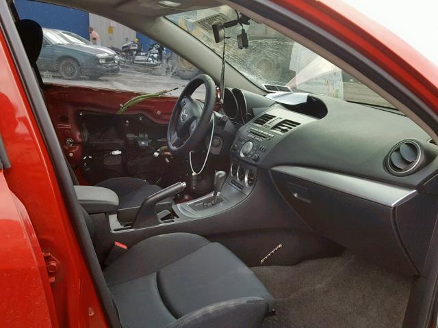 JM1BL1U63B1378122 - 2011 MAZDA 3 S RED photo 5