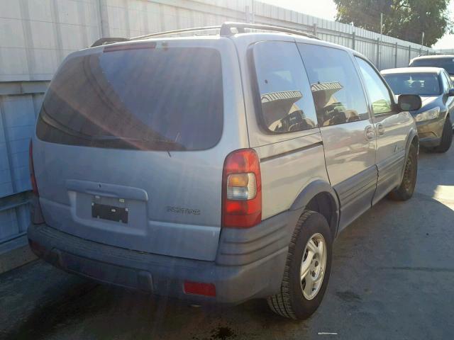 1GMDU23E8YD249526 - 2000 PONTIAC MONTANA EC GRAY photo 4